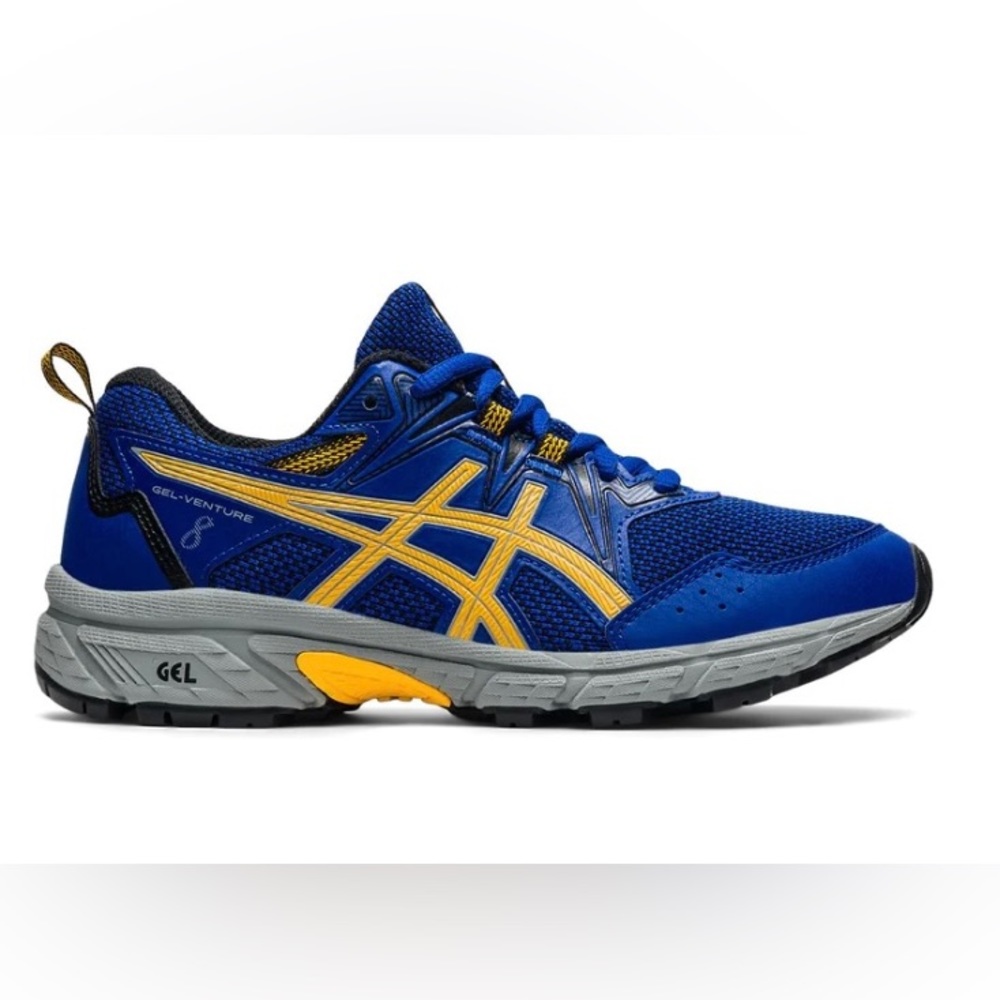 ASICS Gel Venture 8 GS Children Shoes Monaco Blue / Sunflower